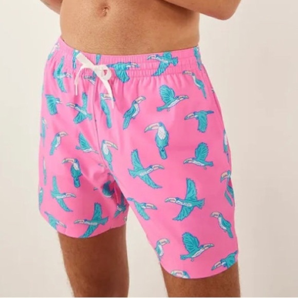 Chubbies Men's Classic Swim Trunks The Toucan Do Its Boardshorts 2XL - Picture 1 of 6